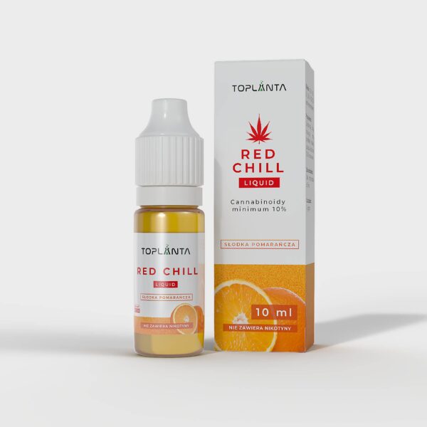 Liquid 10 % CBD RED Słodka Pomarańcza