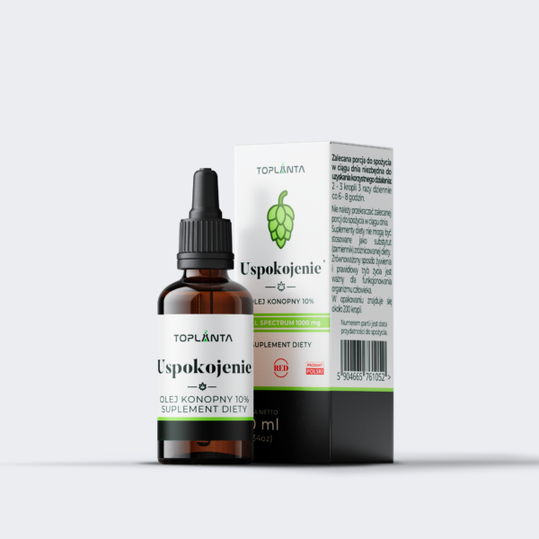 Uspokojenie - 1000 mg  CBD - Olejek - 10 ml