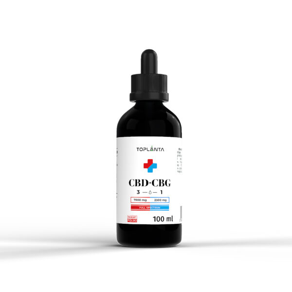 CBD 2300 mg CBG 3do1 FORTE 7000 mg  100 ml Toplanta