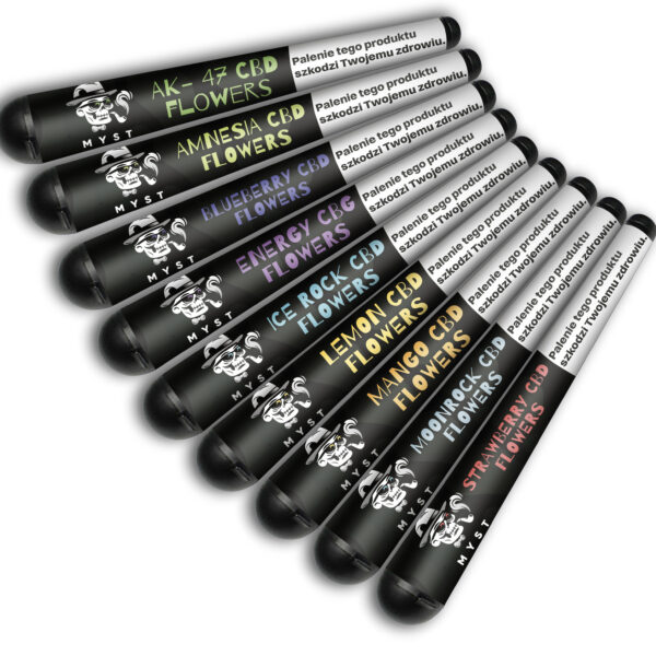 Rolls AK-47 1g MYST CBD: 10%, THC: 6.8 mg