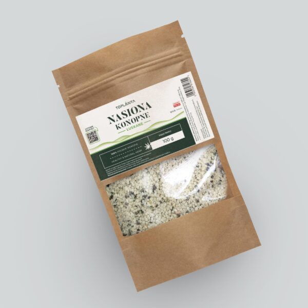 ŁUSKANE NASIONA KONOPI 1000g