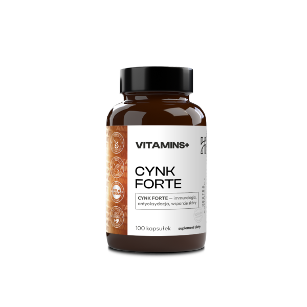 CYNK FORTE 100kaps. – immunologia, antyoksydacja, wsparcie skóry