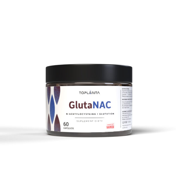 GlutaNac 60 kaps. N-acetylocysteina+ L-Glutation zredukowanego Cell Protect