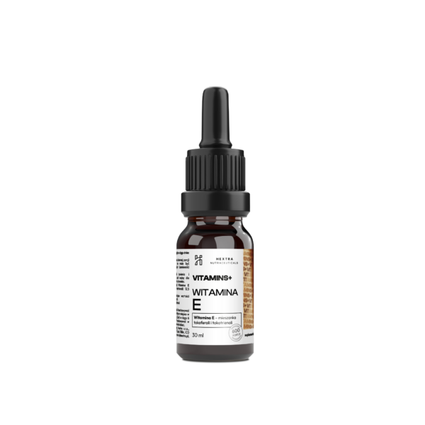 Witamina E 30 ml –naturalna mieszanka tokoferoli i tokotrienoli 600 porcji