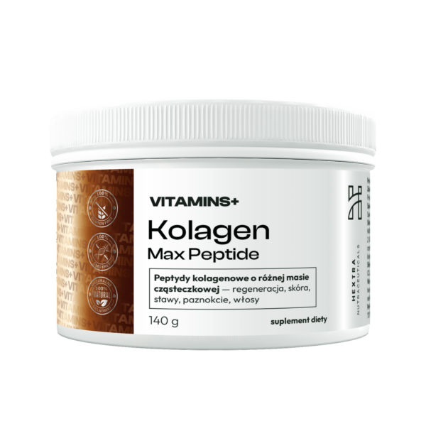 Kolagen Max Peptide 140g – kompleks trzech typów kolagenu