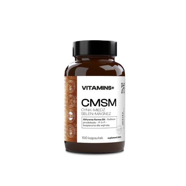 CMSM CYNK–MIEDŹ SELEN–MAGNEZ 100 kaps.