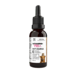 WITAMINA E 30 ml PETS– mieszanka tokoferoli i tokotrienoli, oleju konopnego dla zwierząt na serce, skórę, sierść i odporność