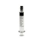 5 ml Szklana strzykawka medyczna z adapterem luer-lock Szkło boro-krzem