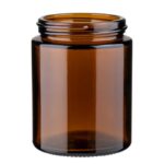 Słoik szklany brązowy 150 ml odporny na UV zestaw 100 sztuk