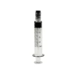 5 ml Szklana strzykawka medyczna z adapterem luer-lock Szkło boro-krzem