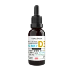 Witamina D3+K2mk7+E w kroplach, 30 ml - 600 porcji 12 00 000 UI D3