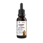 WITAMINA E dla psa i kota 30 ml, mieszanka tokoferoli i tokotrienoli, oleju konopnego - serce, skórę, sierść i odporność