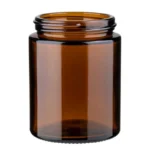 100 sztuk x Słoik szklany AMBER brązowy 150 ml odporny na UV